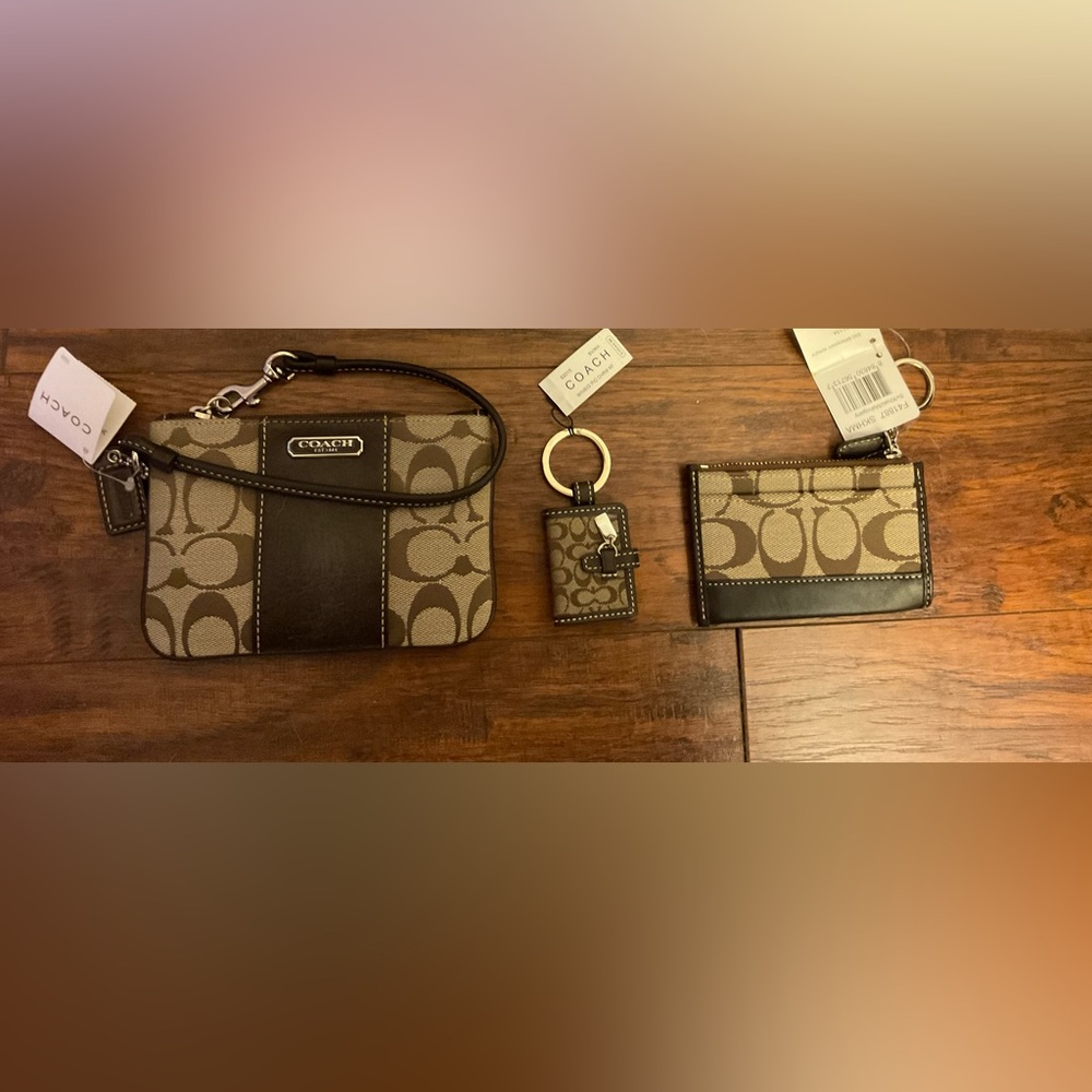 Brand new COACH accessories